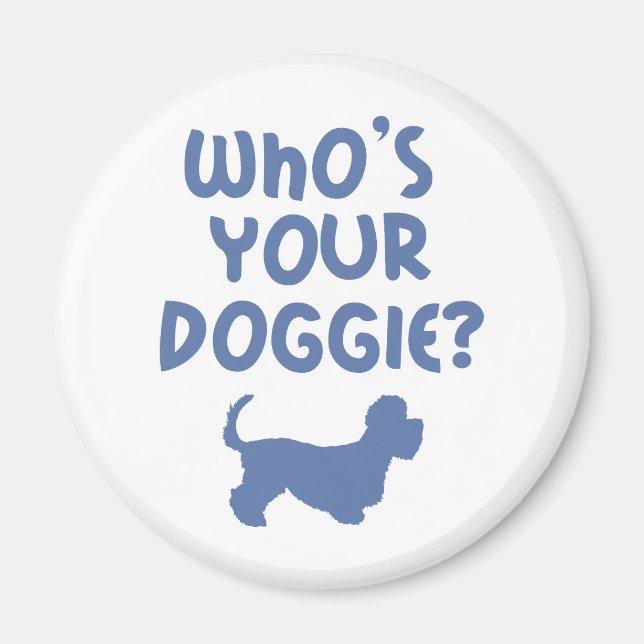 Dandie Dinmont Terrier Magnet (Front)
