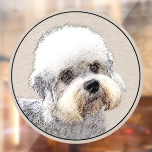 Dandie Dinmont Terrier Painting Original Dog Art