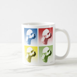 Dandie Dinmont Terrier Pop Art Coffee Mug