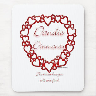 Dandie Dinmont Terrier True Love Mouse Pad