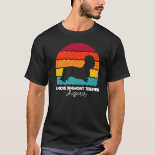 Dandie Dinmont Terrier Whisperer Retro Vintage Pre T-Shirt
