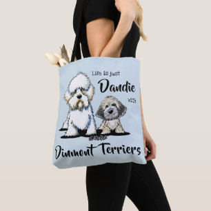 Dandie Dinmont Terriers Tote Bag