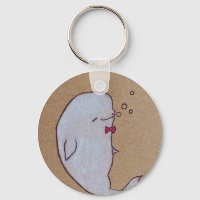 dandy beluga key ring (Front)