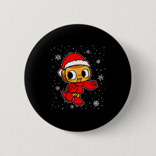 Dandy Christmas Toons World Shelly Toon Boys Kids 6 Cm Round Badge