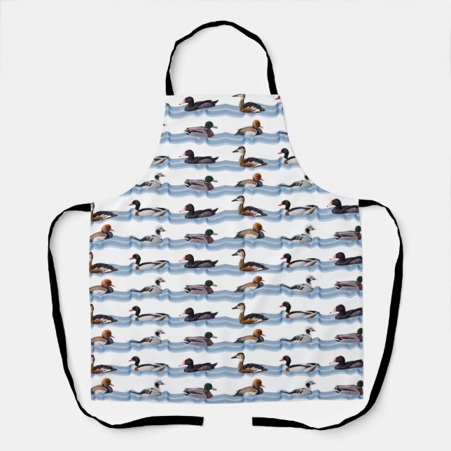 Dandy Ducks All Over Print Apron (Front)