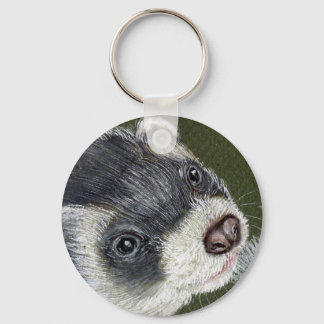 Dandy Ferret Key Ring