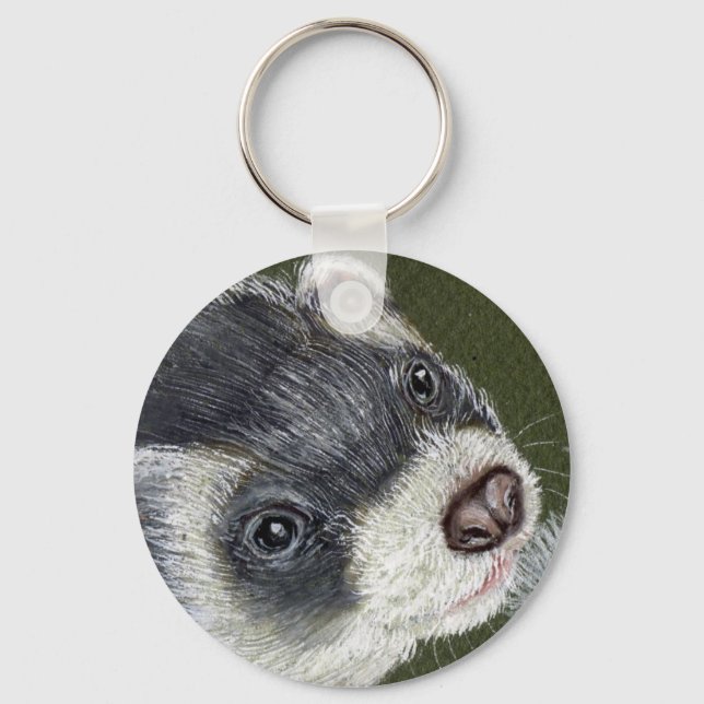 Dandy Ferret Key Ring (Front)