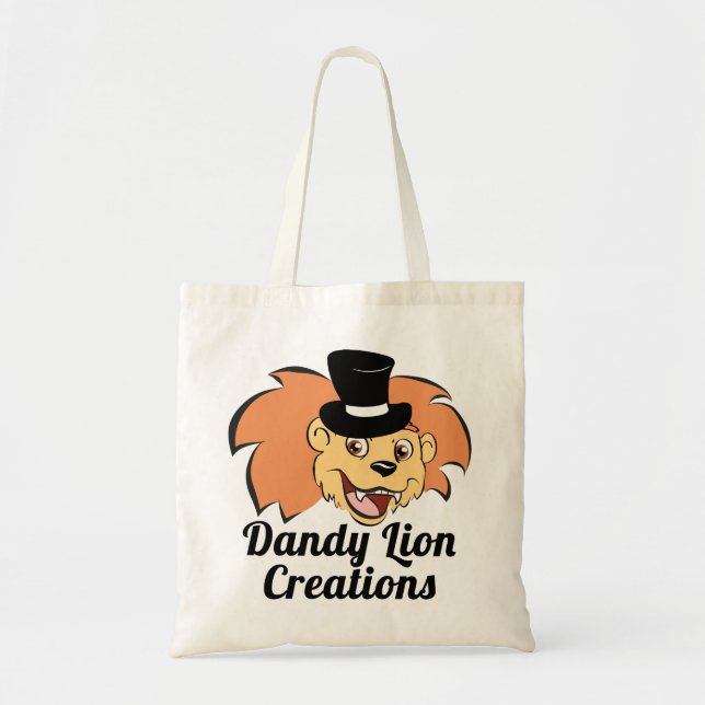 Dandy Lion Creations Logo Tote Bag (Front)