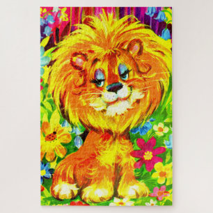 dandy lion jigsaw puzzle