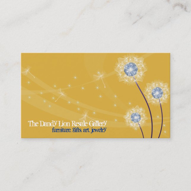 Dandylion Business Cards (Front)