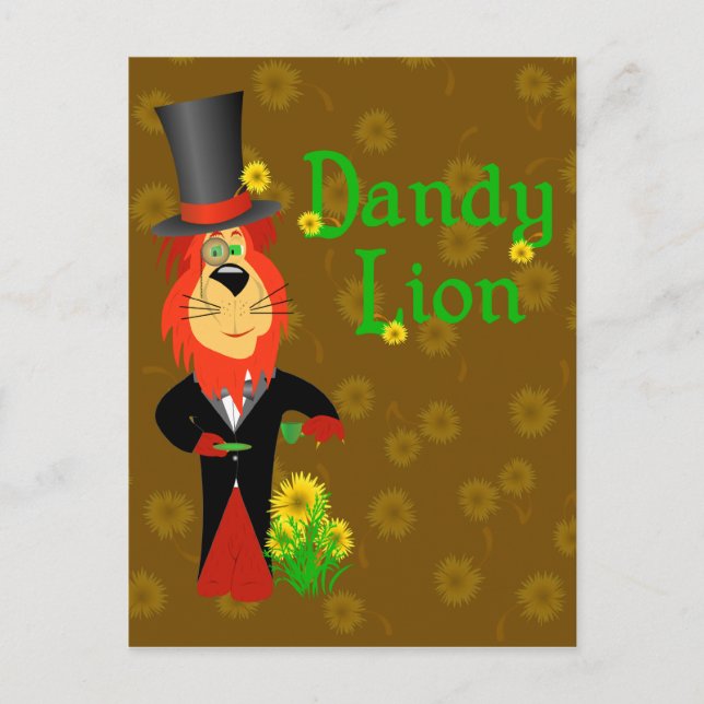 Dandylion Postcard (Front)