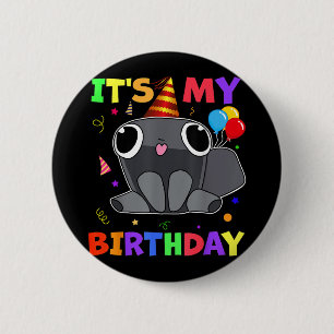Dandys Pebble Birthday Decoration World For Kids B 6 Cm Round Badge