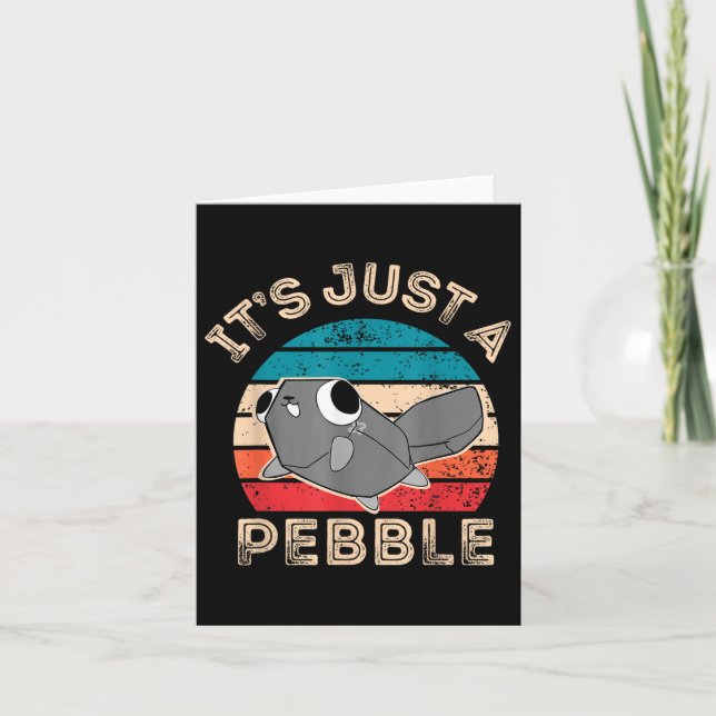 Dandys World Pebble _ Its Just A Pebble Kids Dandy Card (Front)