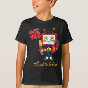  Dandy's World Vee   Back to school with Vee toon T-Shirt