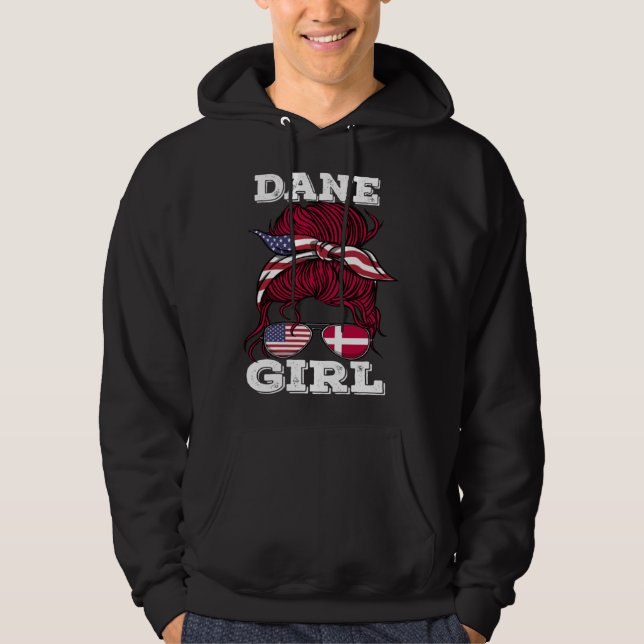Dane Girl Denmark Roots Hoodie (Front)
