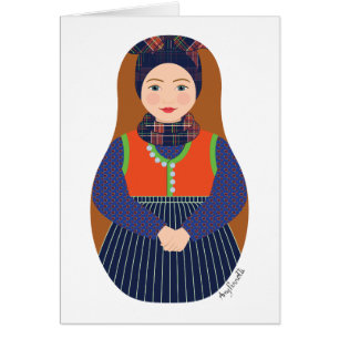 Dane, Rømø Matryoshka Card