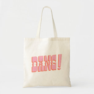 DANG! (western saloon font, retro mod colours) Tote Bag