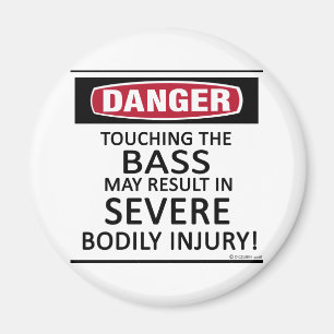 Danger Bass Magnet