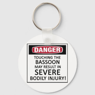 Danger Bassoon Key Ring