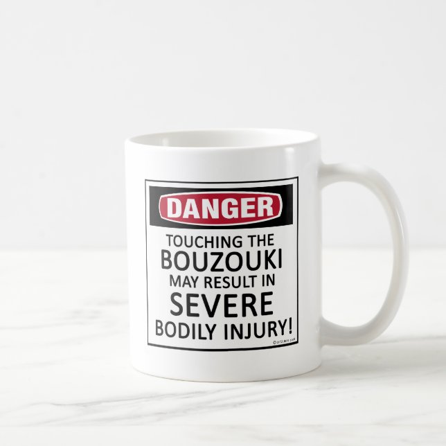 Danger Bouzouki Coffee Mug (Right)