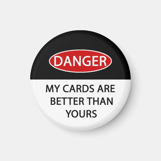 Danger Card Guard/ Magnet (Front)