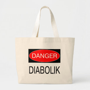 Danger - Diabolik Funny T-Shirt Mug Hat Bag Apron