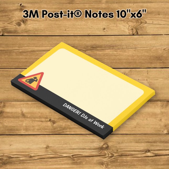 Danger DJs at Work Post-it Notes (Creator Uploaded)