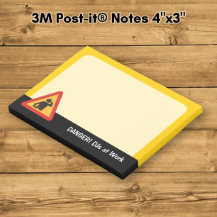 Danger DJs at Work Post-it Notes
