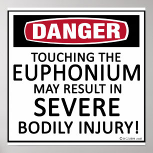 Danger Euphonium Poster