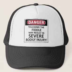 Danger Fiddle Trucker Hat