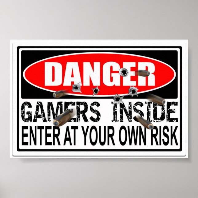 Danger Gamers Inside Poster (Front)