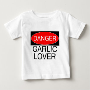 Danger - Garlic Lover Funny T-Shirt Mug Hat Apron