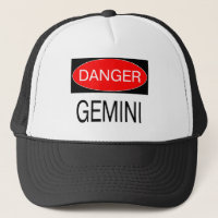 Danger - Gemini Funny Astrology T-Shirt Hat Mug