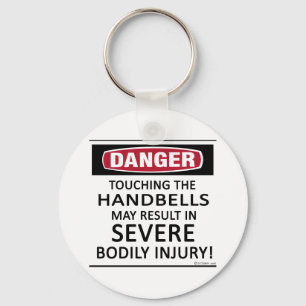 Danger Handbells Key Ring