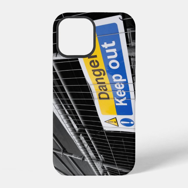 Danger Keep Out sign Case-Mate iPhone Case (Back)