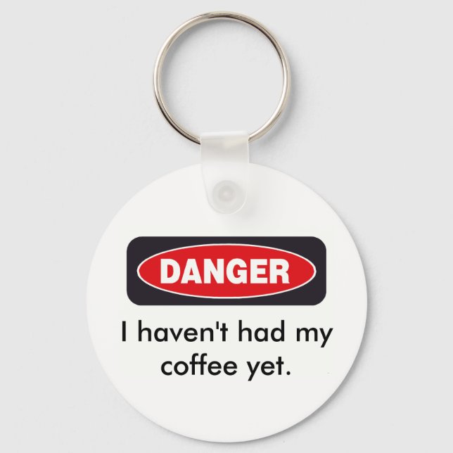 danger key ring (Front)