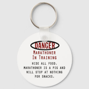 Danger Marathoner Key Ring