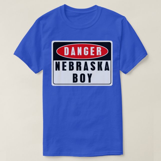 danger Nebraska boy T-Shirt (Design Front)