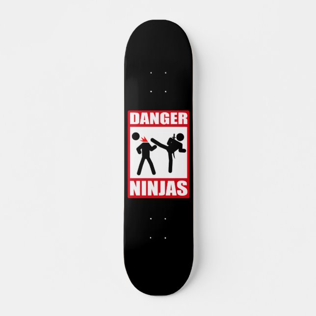 Danger Ninjas Skateboard (Front)