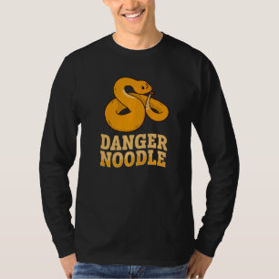 Danger Noodle Snake  Ball Python T-Shirt
