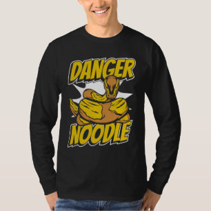 Danger Noodle Snake Owner Snake Banana Ball Pytho T-Shirt