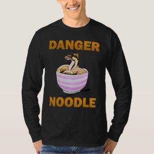 Danger Noodle Tee Ball Python Snake Lover