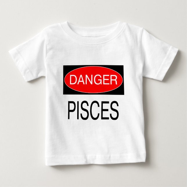 Danger - Pisces Funny Astrology T-Shirt Hat Mug (Front)