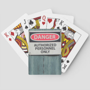 Danger Playing Cards