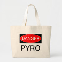 Danger - Pyro Funny Pyrotechnician T-Shirt Mug Bag