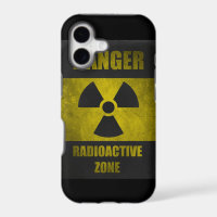 Danger Radioactive Zone Retor Funny iPhone 5 Case