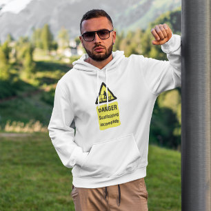 Danger Scaffolding Incomplete Site Warning Hoodie