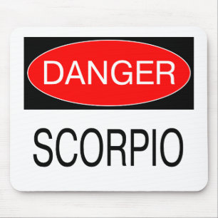 Danger - Scorpio Funny Astrology T-Shirt Hat Mug Mouse Pad