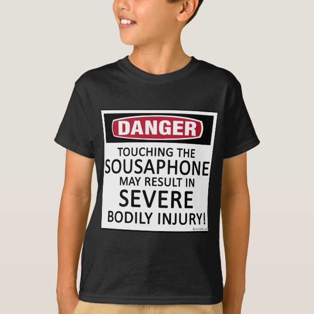 Danger Sousaphone T-Shirt (Front)