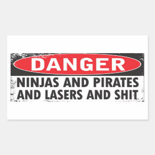 DANGER! Stickers
